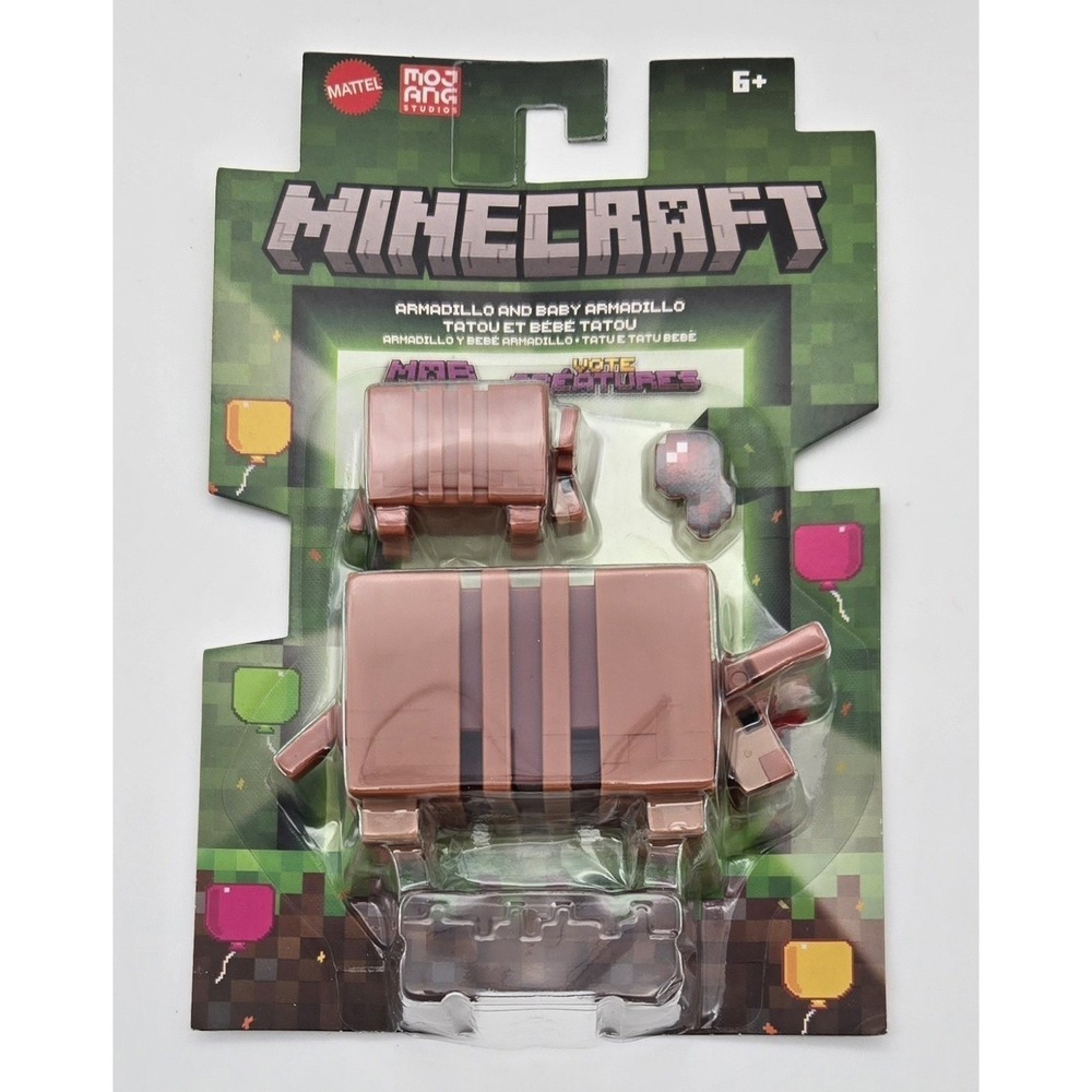 Minecraft Creature & Mob Figures Lot 4 3.5" Mojang‎ New Redstone Variants - Picture 7 of 9
